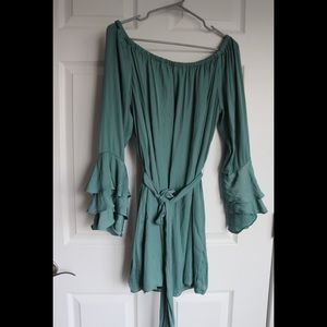 Blush Green dress